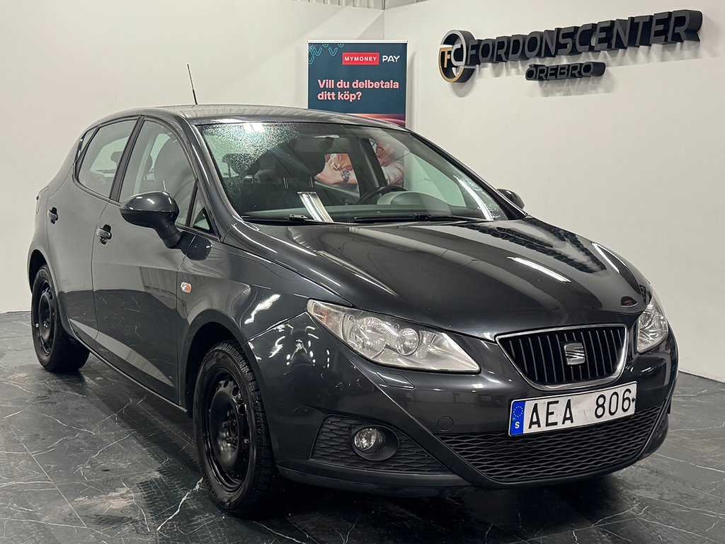 Seat Ibiza 5-dörrar 1.6 Style NYSERV|BES/AUX|Sv-Såld