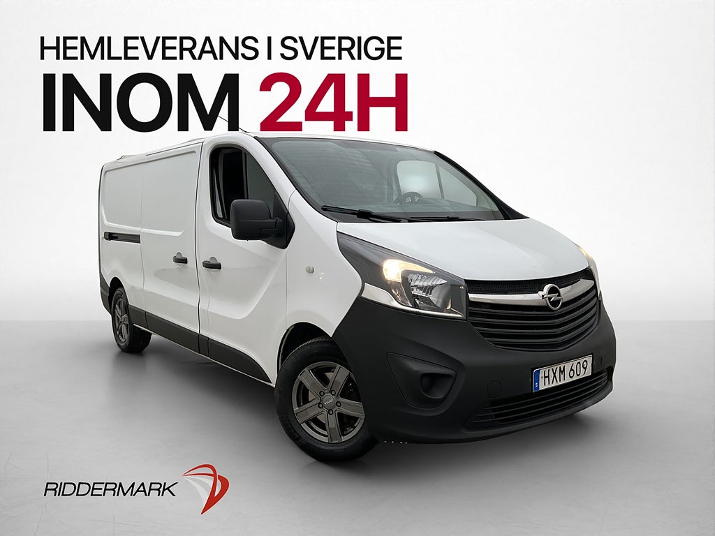 Opel Vivaro L2 1.6CDTI Dragkrok 3-Sits Bluetooth 0.65L/Mil