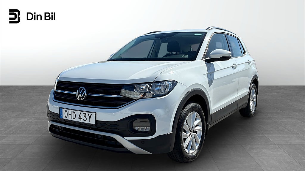 Volkswagen T-CROSS 1.0 LIFE 95HK P-Sensorer/Svankstöd/ manuell 5vxl
