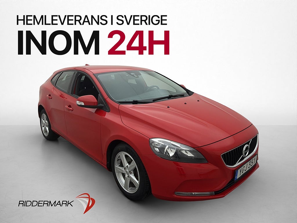 Volvo V40 T2 122hk Manuell Värmare Drag 712kr Skatt