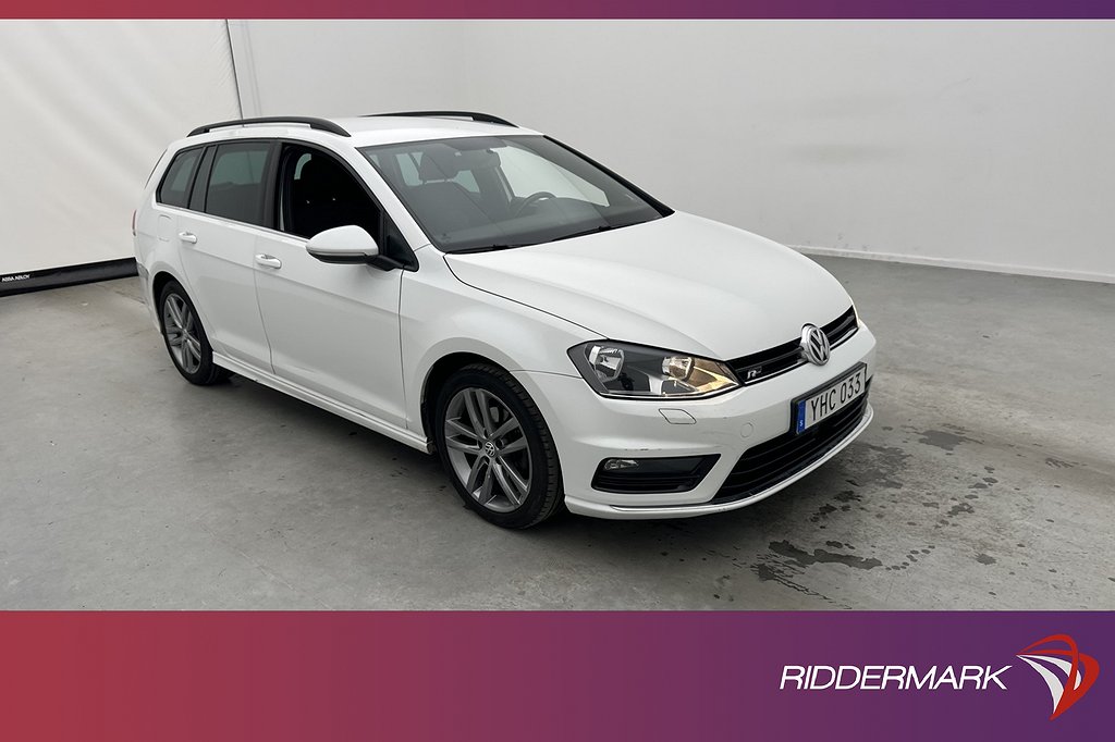 Volkswagen Golf Sportscombi 150hk R-Line Kamera CarPlay Drag