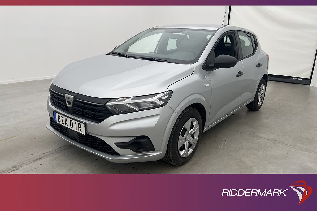 Dacia Sandero 1.0 TCe 91hk Farthållare Låg-skatt 0,48l/Mil