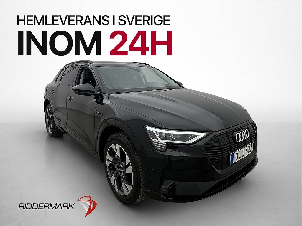 Audi E-Tron 55 quattro Dragkrok Kamera Navigation Halvskinn