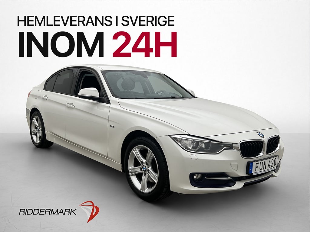 BMW 320 d xDrive 184hk Sport line HiFi Sensorer Dragkrok