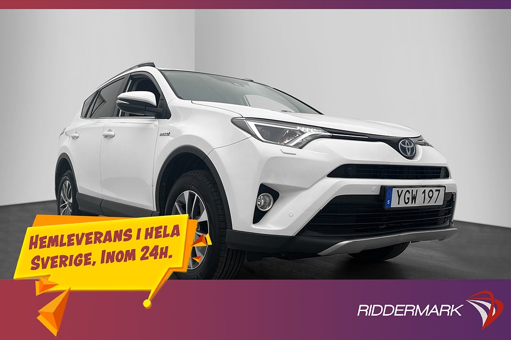 Toyota RAV4 Hybrid AWD 197hk Active M-Värmare Kamera
