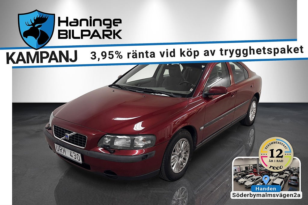Volvo S60 2.4 SUPERDEAL FR 3.95% LÅGMILAD 