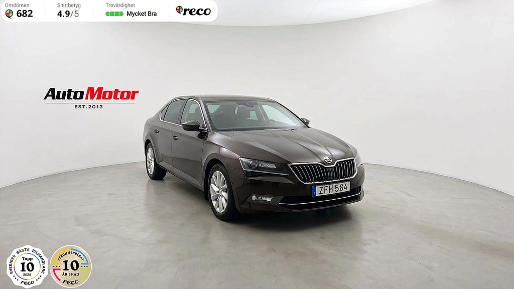 Skoda Superb 2.0 TDI 4x4 Style 190hk Drag/Värmare/Kamera