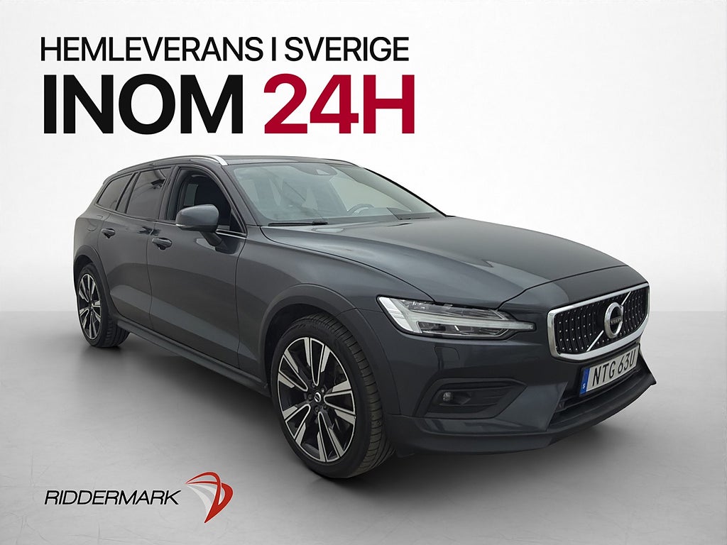 Volvo V60 Cross Country D4 190hk AWD Pano Värm Skinn Kamera