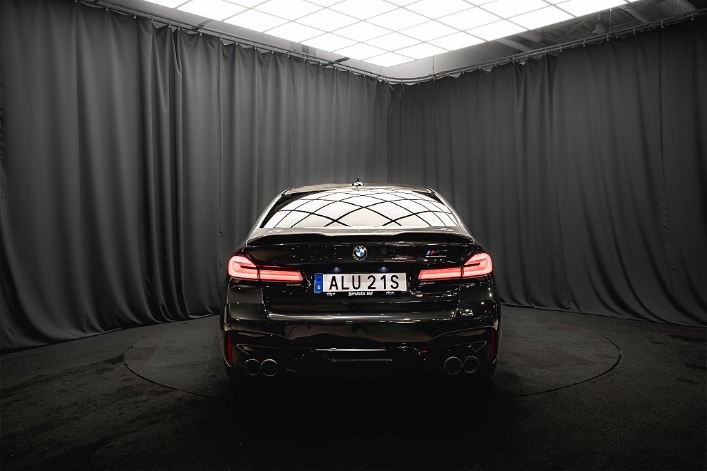 BMW M5 Competition KERAMISKA B&W KOLFIBER LASER MOMS 625hk