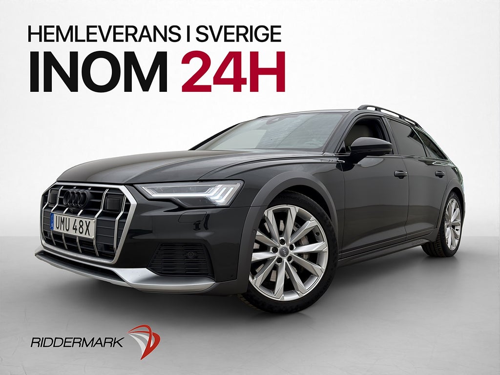Audi A6 Allroad Q 55 TDI 350hk Pano B&O Värm 360° HD-Matrix