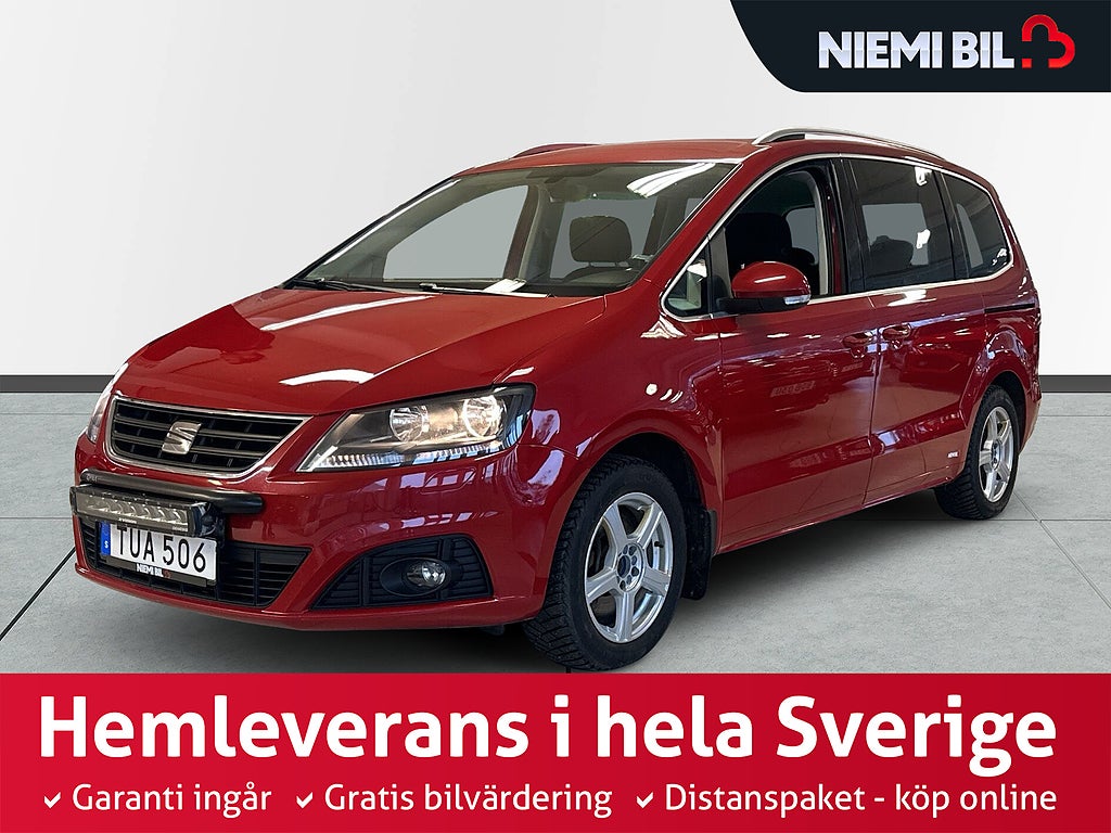 Seat Alhambra 7-Seater 2.0 TDI 4Drive Dragkrok Mvärm Kamera