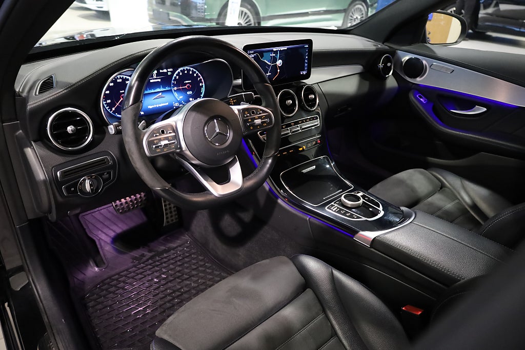 Mercedes-Benz C 300 T e AMG Night-EDT Drag Värmare Kamera Navi