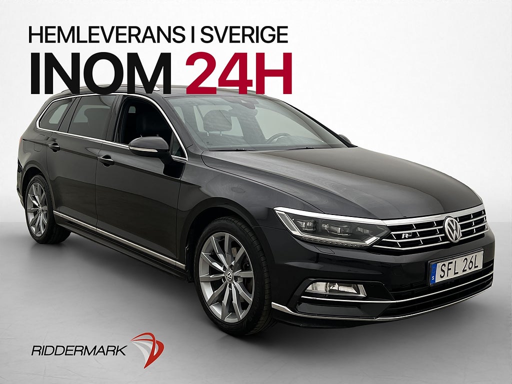 Volkswagen Passat 2.0 TDI 4M R-Line Drag Värmare Cockpit