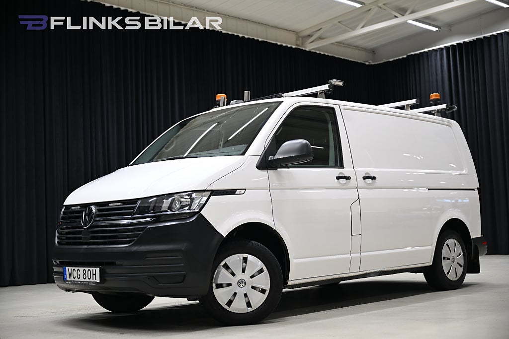 Volkswagen Transporter 4Motion DSG 150HK Inredd|Dubbeldörr|Dubbelgolv|SeUtr!!