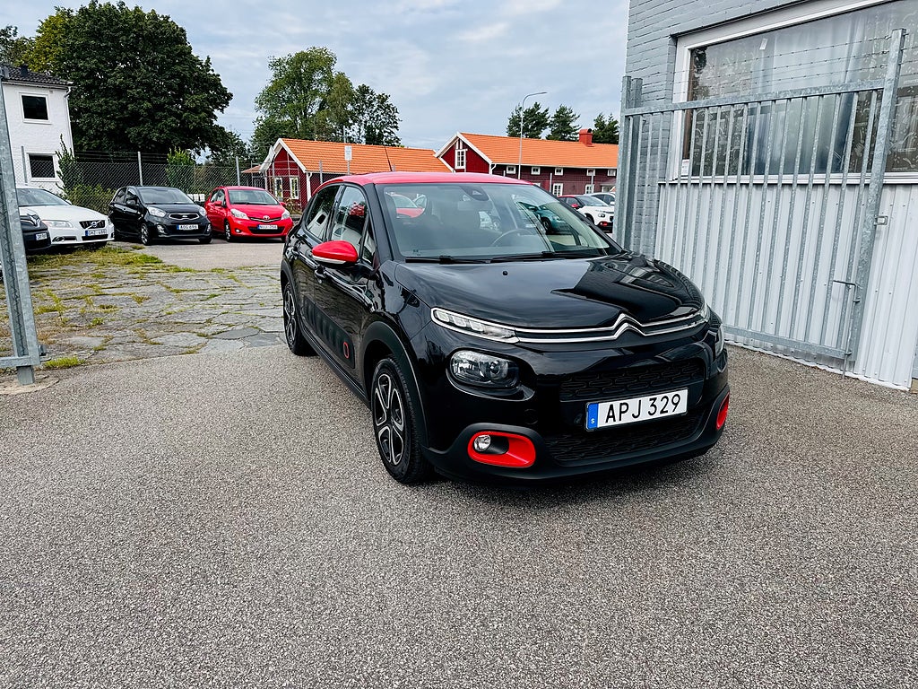 Citroën C3 1.2 VTI 82HK / CARPLAY / 8800Mil 