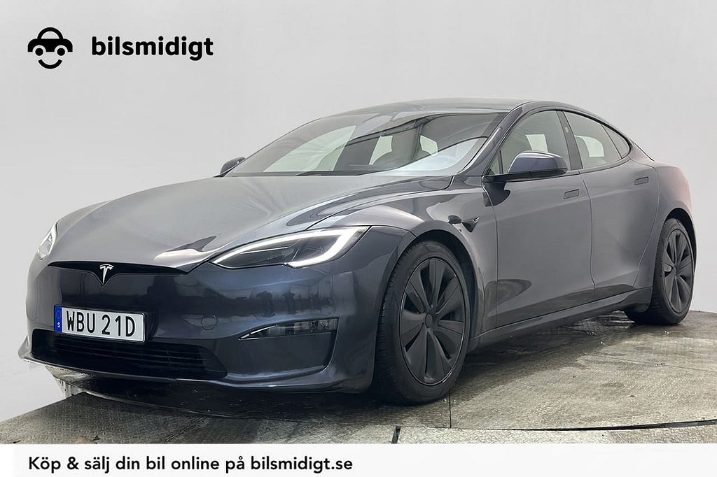 Tesla Model S Long Range AWD DragStrip Pano Drag Moms 670hk