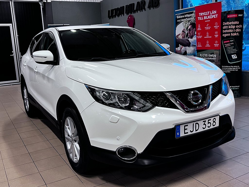 Nissan Qashqai 1.5 dCi 110hk Årsskatt 1103kr 2-Ägare 