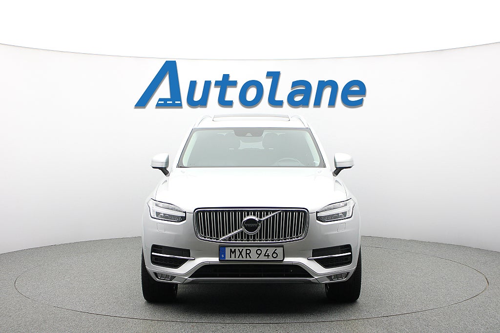 Volvo XC90 7-sits D5 AWD Inscription Pano, HUD, Drag, Luftfjädring