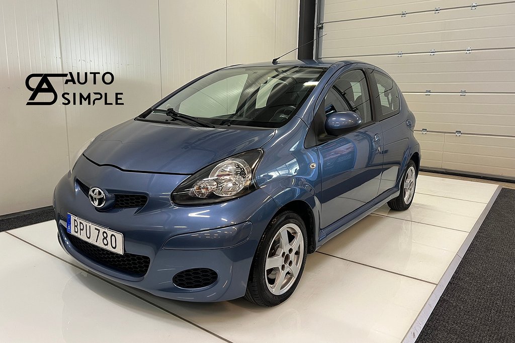 Toyota Aygo 5-dörrar 1.0 VVT-i Ny Besiktigad Ny Servad 68hk