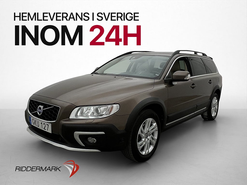 Volvo XC70 D4 AWD Summum VOC Värm Taklucka Kamera Skinn Drag
