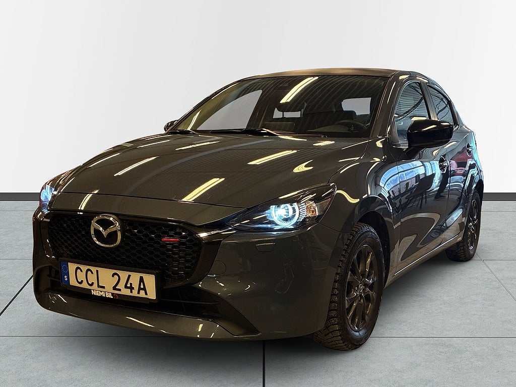 Mazda 2 1.5 SKYACTIV Sov-däck/Kamera/Mok-värm/Navi/P-sens