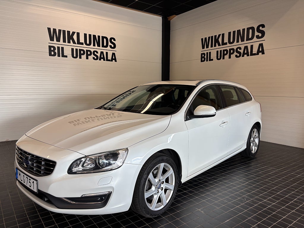Volvo V60 2.0 Bi-Fuel Geartronic Summum Taklucka Drag Skinn!