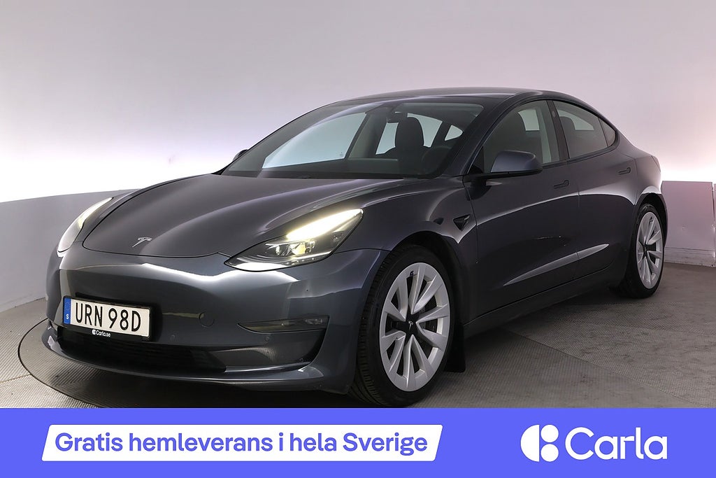 Tesla Model 3 Long Range AWD Uppg. Autopilot Panorama 19"