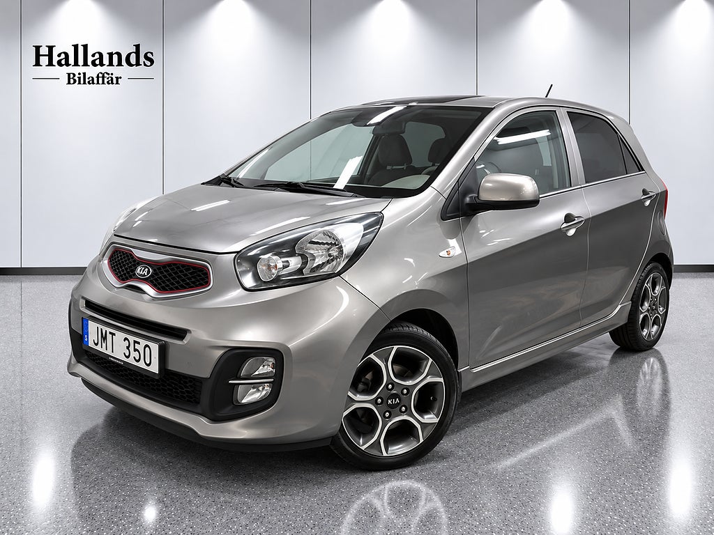 Kia Picanto 5-dörrar 1.0 Sport Edition / Nyservad / 11000 mil