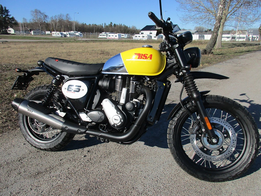 BSA Scrambler 650 Victor Yellow