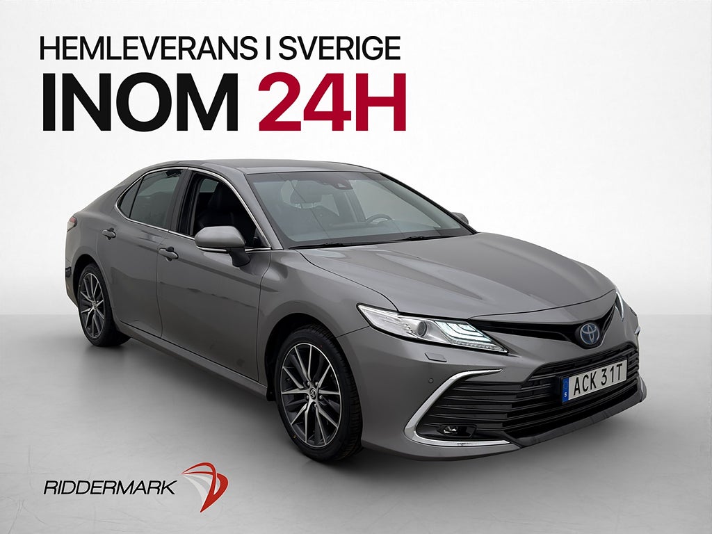 Toyota Camry Hybrid 218hk Executive Kamera Skinn Rattvärme