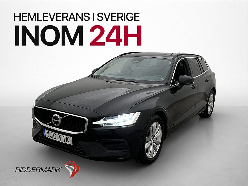 Volvo V60 B4 Momentum Värmare Kamera Navi Rattvärm Drag MOMS