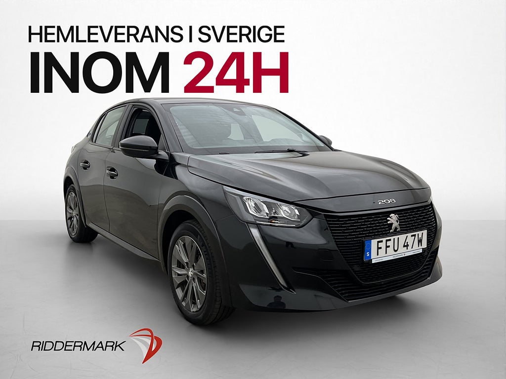 Peugeot E-208 136hk Sensorer CarPlay Farthållare