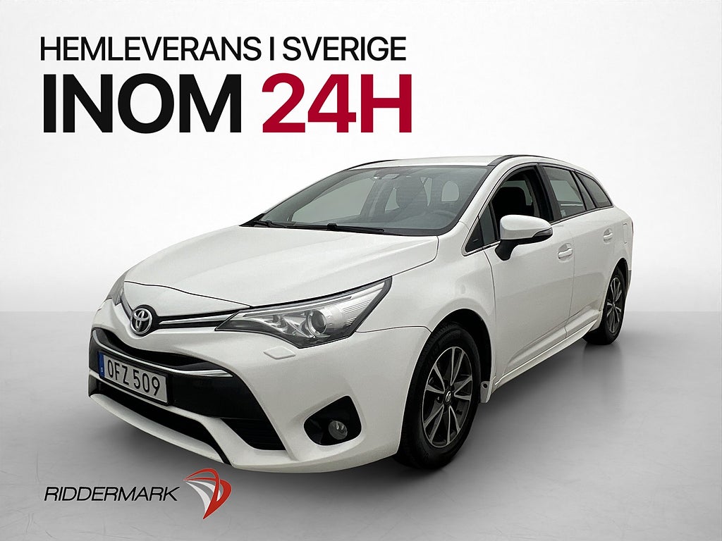 Toyota Avensis Kombi 1.8 147hk Active Dragkrok Kamera