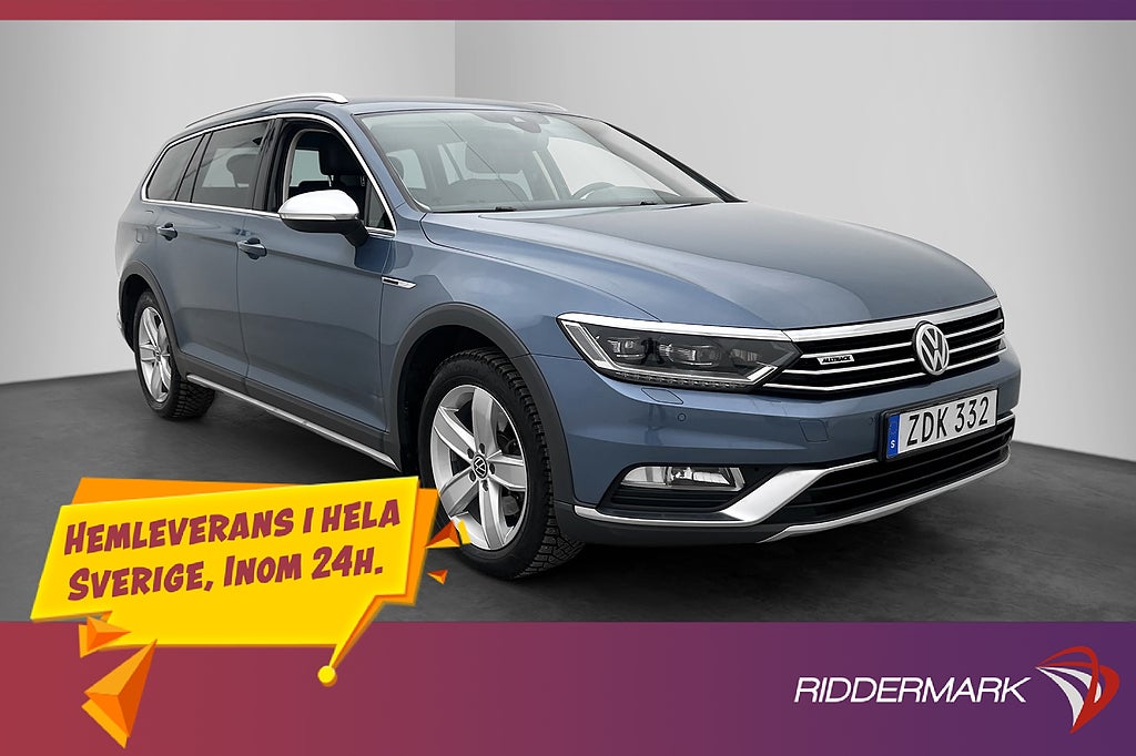 Volkswagen Passat Alltrack TDI 190hk 4M Värmare Cockpit Drag