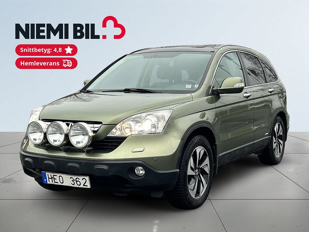 Honda CR-V i-VTEC 4WD SoV-Däck/Värmare/Elstol/Pano/Kamera/Psens