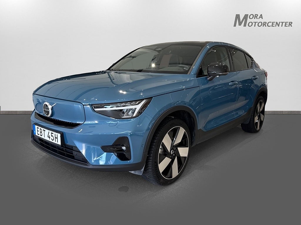 Volvo C40 Recharge Twin Ultimate ink vinterhjul, Dragkrok