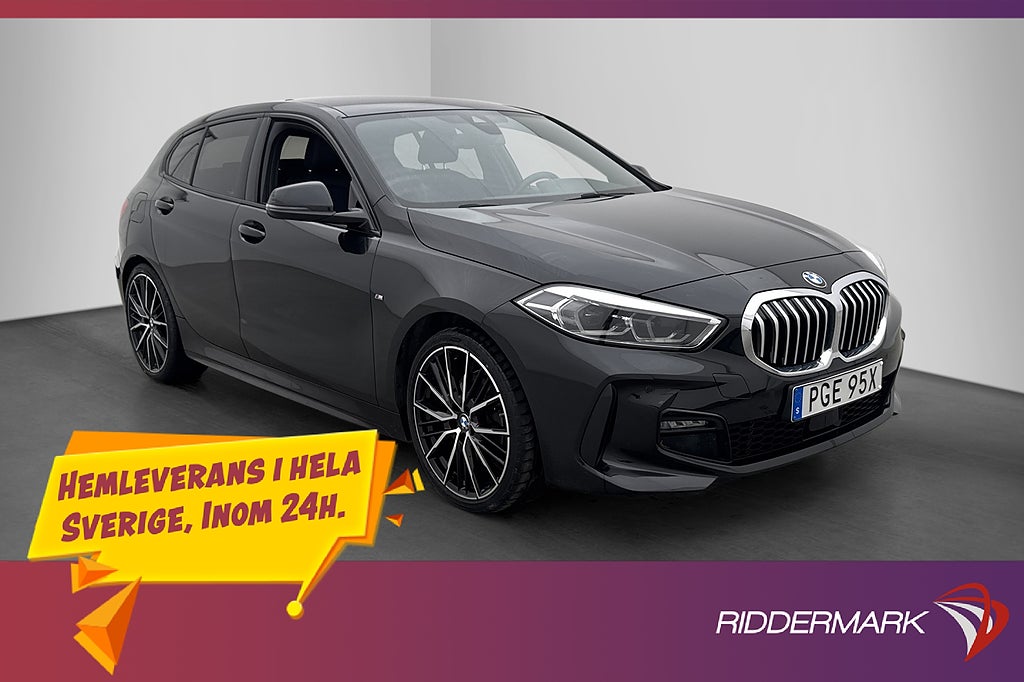 BMW 118I M Sport HiFi Cockpit Sensorer Navi Halvskinn