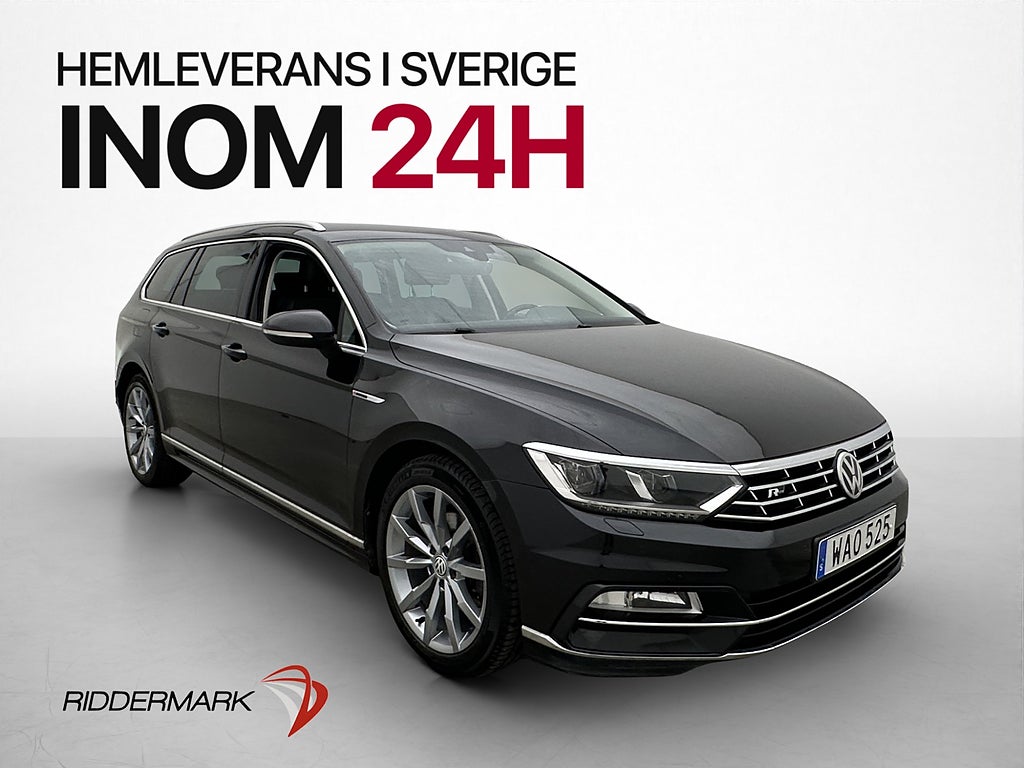 Volkswagen Passat 4M 190hk R-Line Cockpit D-Värm Kamera Drag