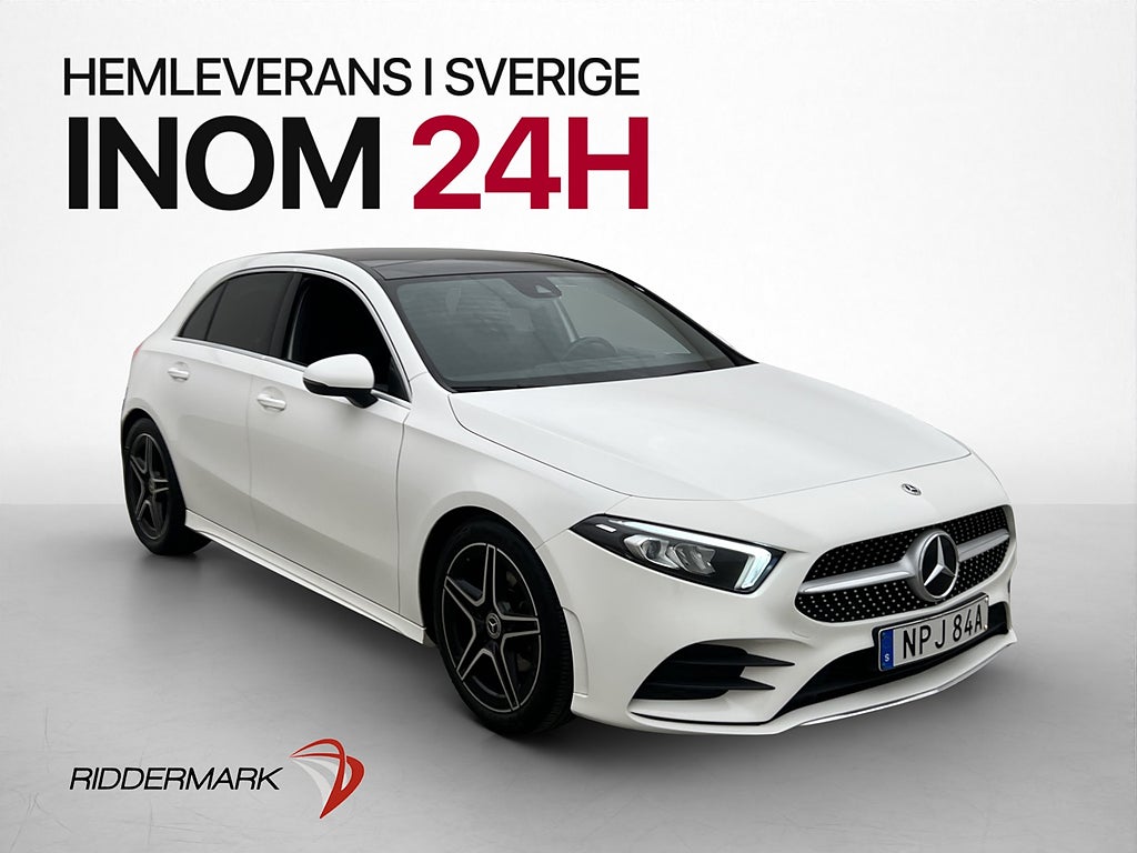 Mercedes-Benz A180 AMG Line Pano Kamera Farthållare