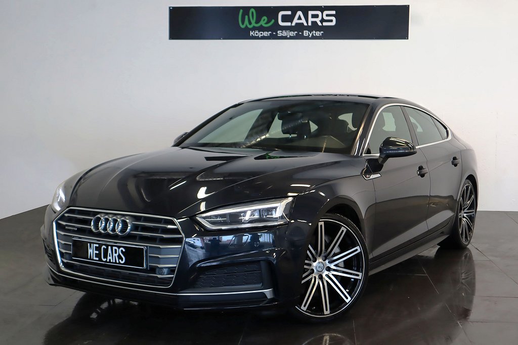 Audi A5 Sportback 3.0 TDI V6 Quattro S Line D-Värm 286hk