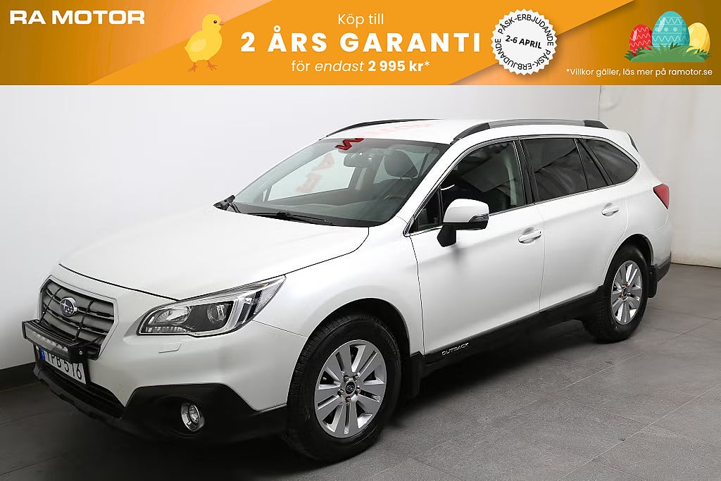 Subaru Outback 2,5i 175hk Ridge AWD Aut Skinn Extraljus Motorv Drag 2017