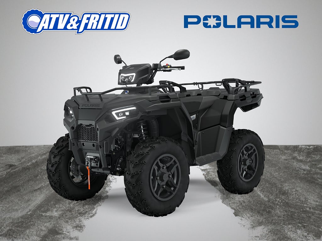 Polaris Sportsman 570 EPS Black 2025. Rabatt 10.000 kr