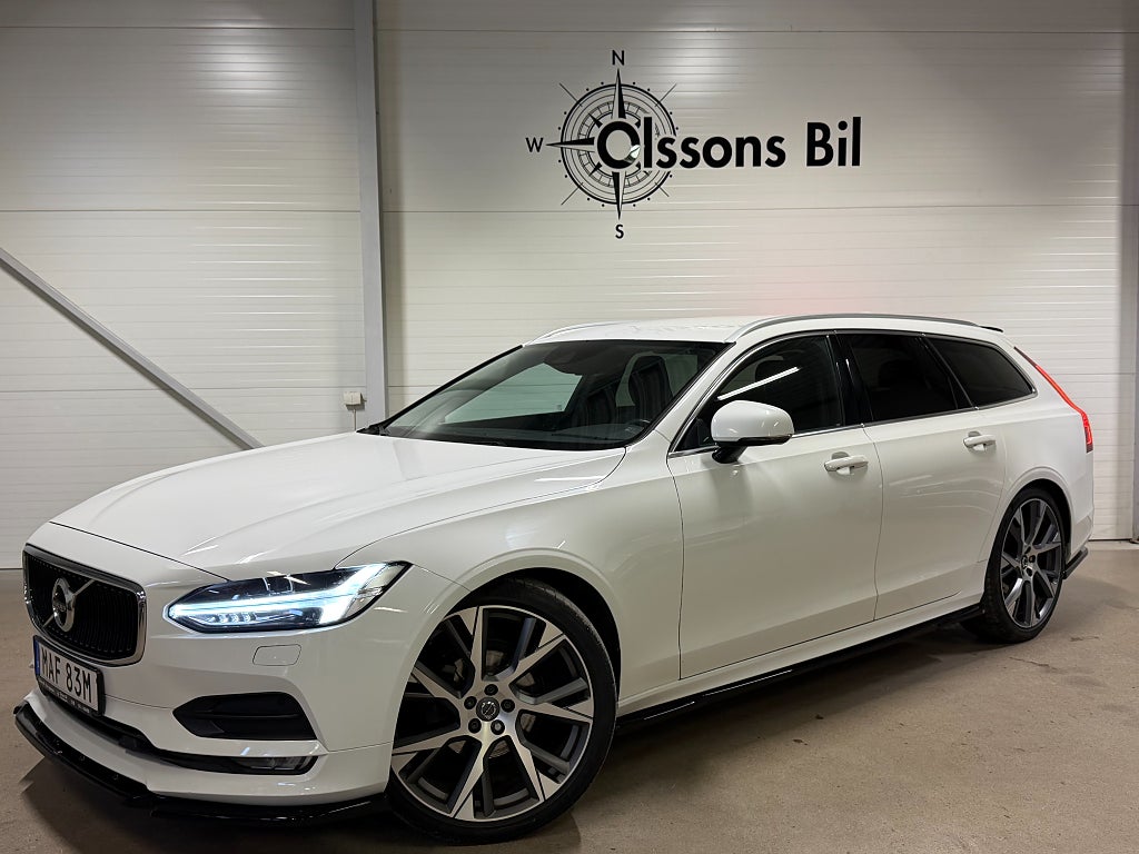 Volvo V90 D4 Momentum Aut Drag BLIS B-kam GPS Maxton 21"