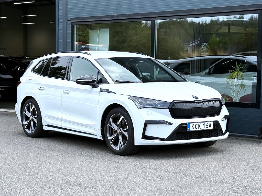 Skoda Enyaq iV 80 Sportline, Drag, S&V-hjul