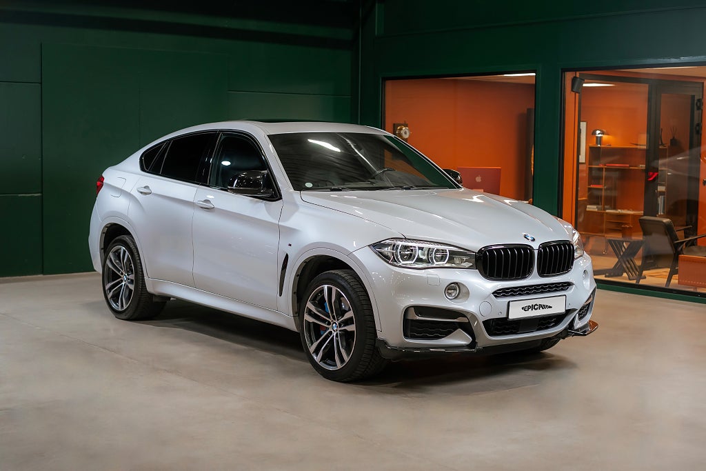 BMW X6 M50d Steptronic M Sport / HuD / B&O® / Värmare / Spec