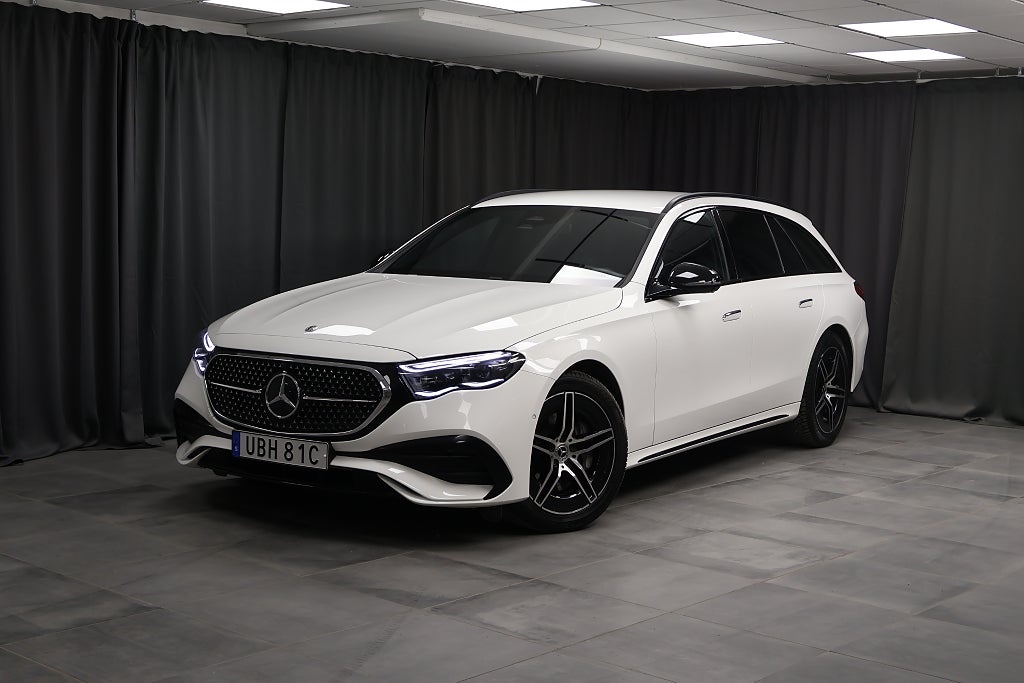 Mercedes-Benz E 220 d 4MATIC AMG Line Premium Night Värmare Drag MOMS
