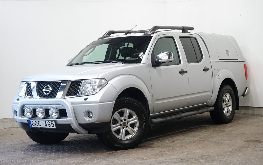 Nissan Navara Dubbelhytt 2.5 dCi 4x4 Automat Kåpa 171hk