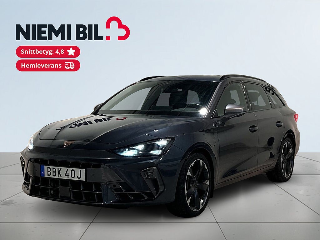 Cupra Leon Sportstourer e-Hybrid Drag Pvärm Kamera SoV MOMS