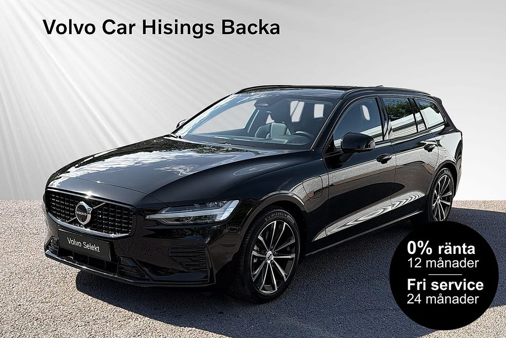 Volvo V60 T6 Plus Dark Nordic Edition | 0% Ränta* | Drag...