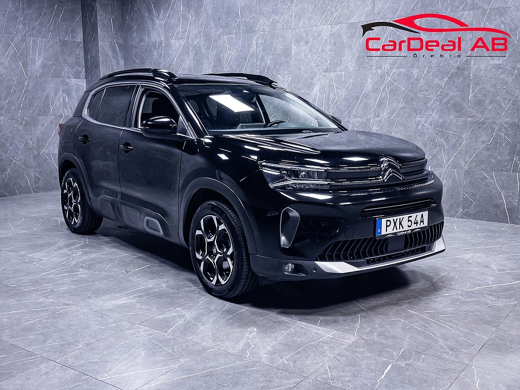 Citroën C5 Aircross 1.2 PureTech 130 EAT 131hk Delläder Kamera Navi CarPlay